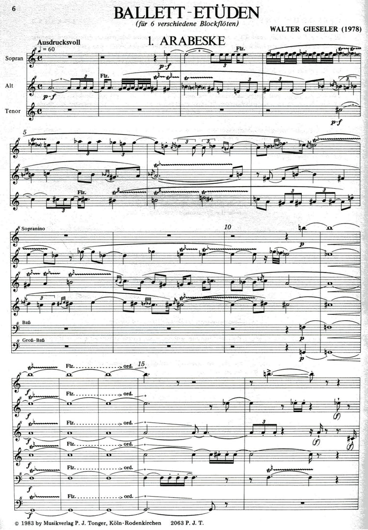 Ballet Etudes
