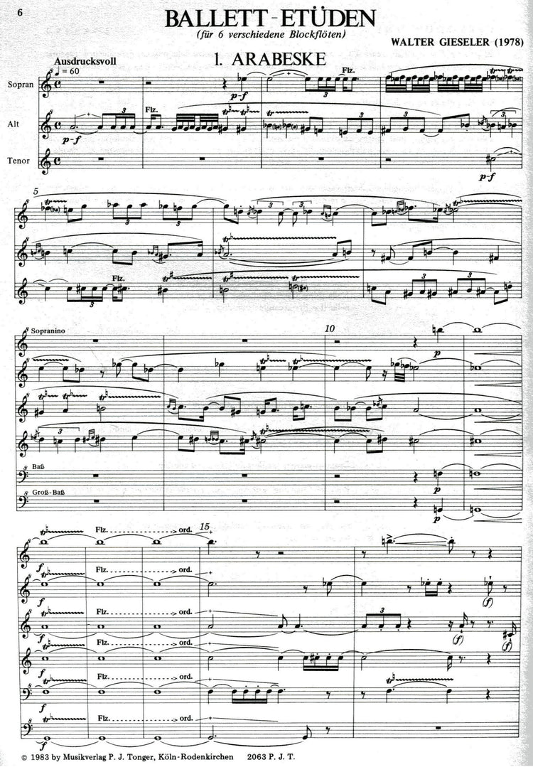 Ballet Etudes