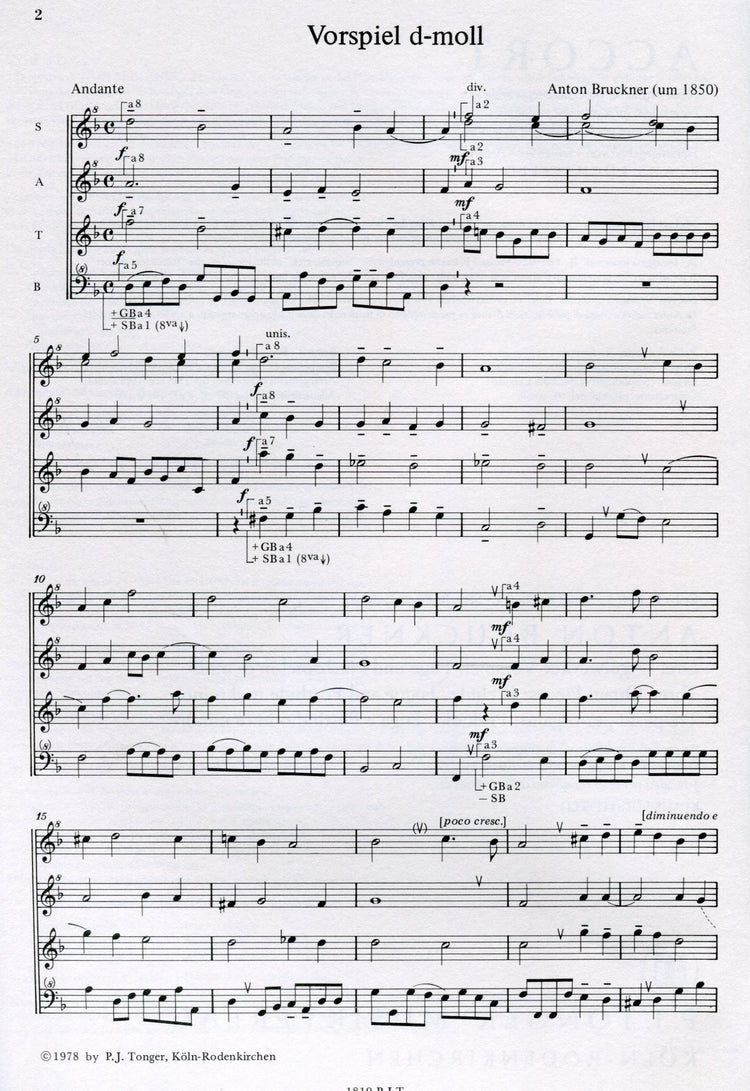 Three Organ Pieces