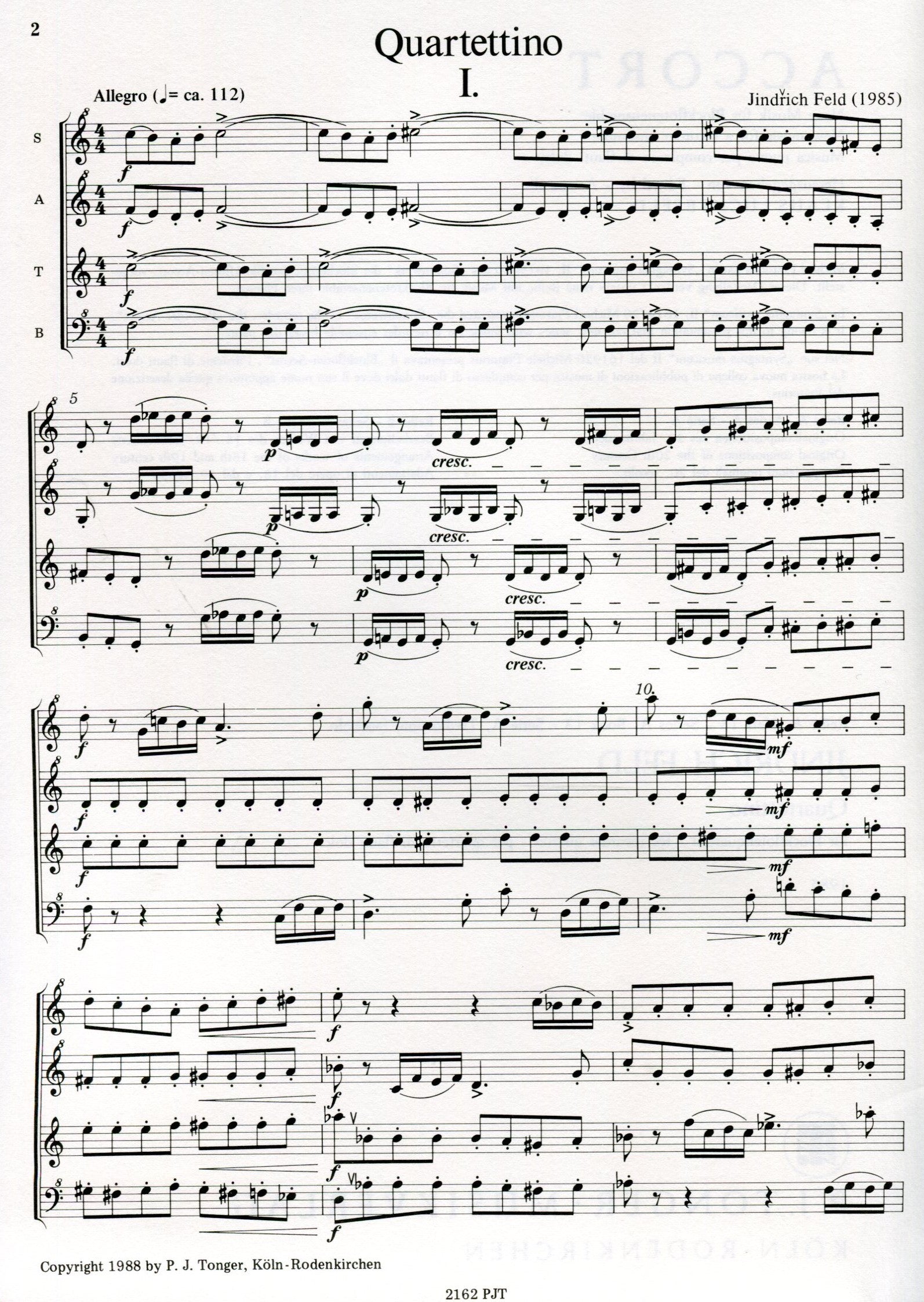 Quartetettino