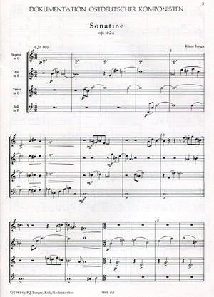 Sonatine Op.62a & Scherzo Op.65