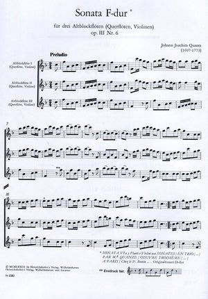 Sonata F Major Op.3 No.6