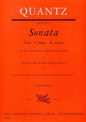 Sonata F Major Op.3 No.6