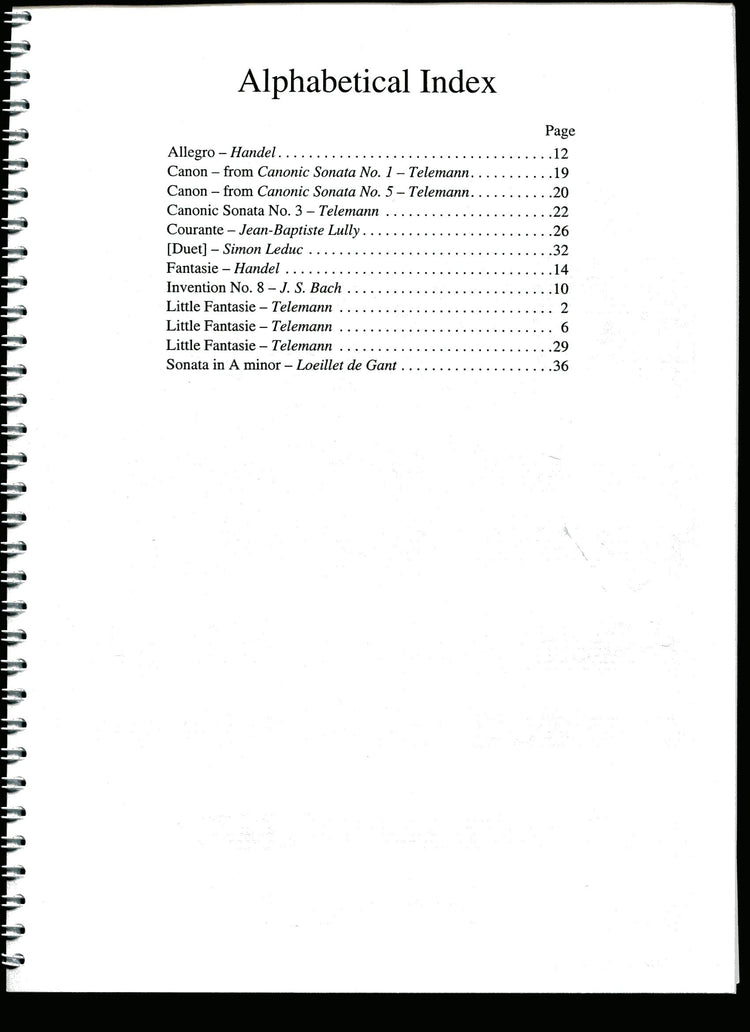Duets for Recorder Book 2