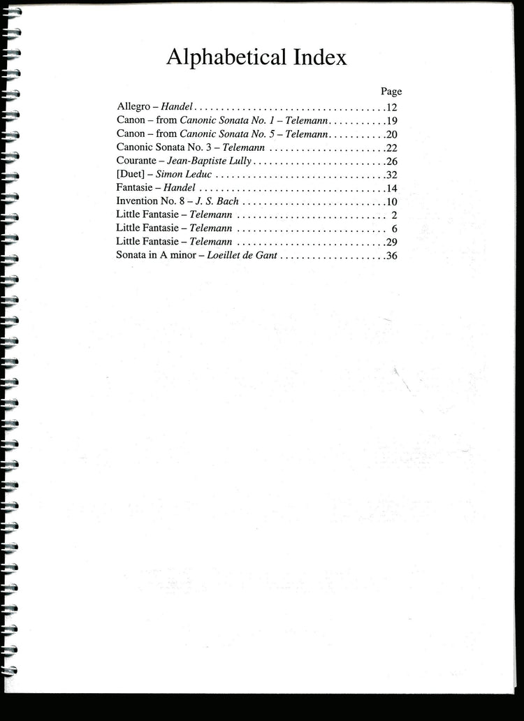 Duets for Recorder Book 2