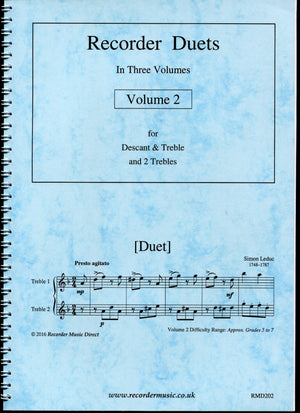 Duets for Recorder Book 2