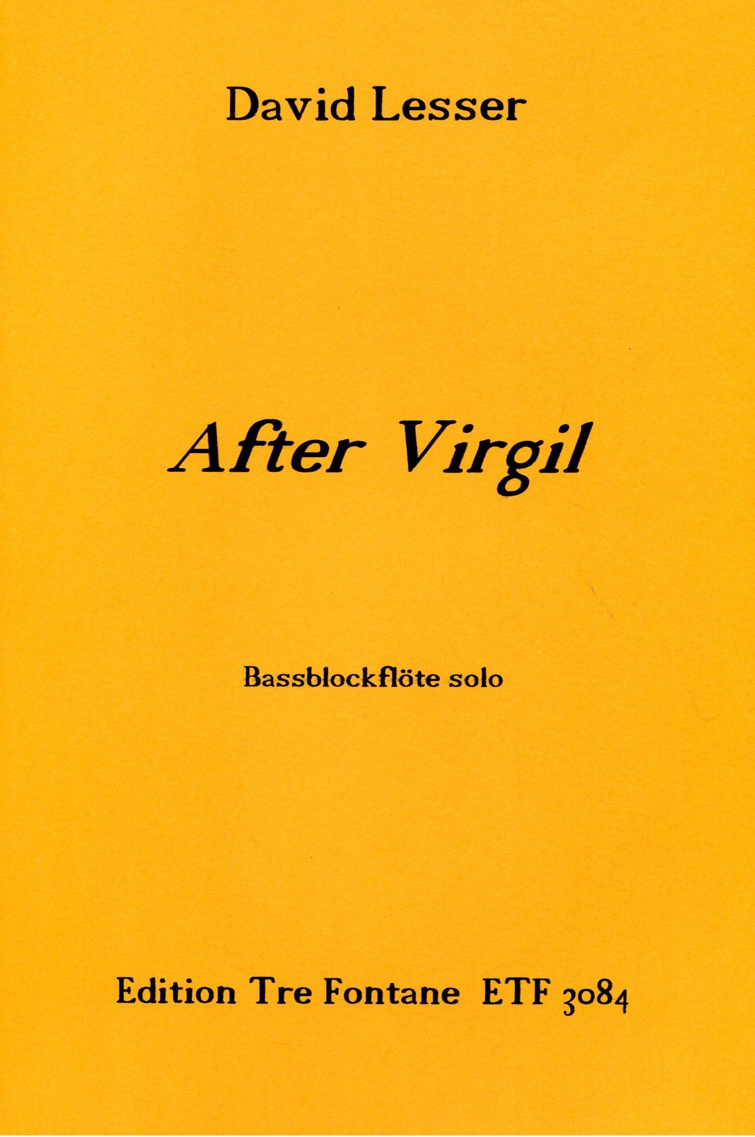 After Virgil