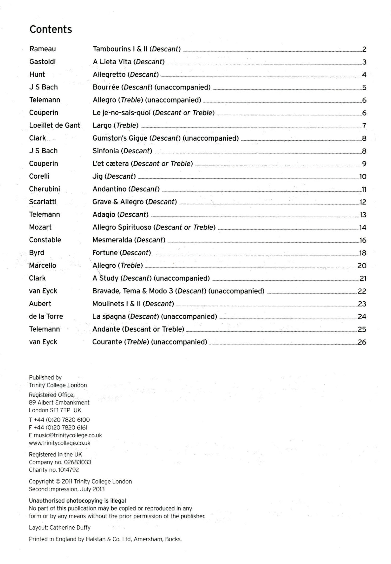 Recorder Anthology 3 Grades 4 &5