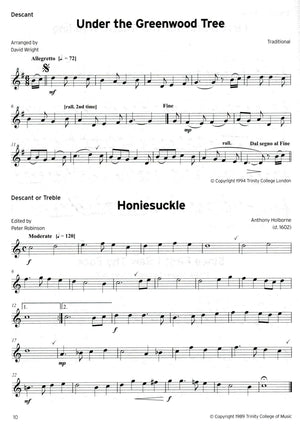 Recorder Anthology 1 Initial & Grade 1