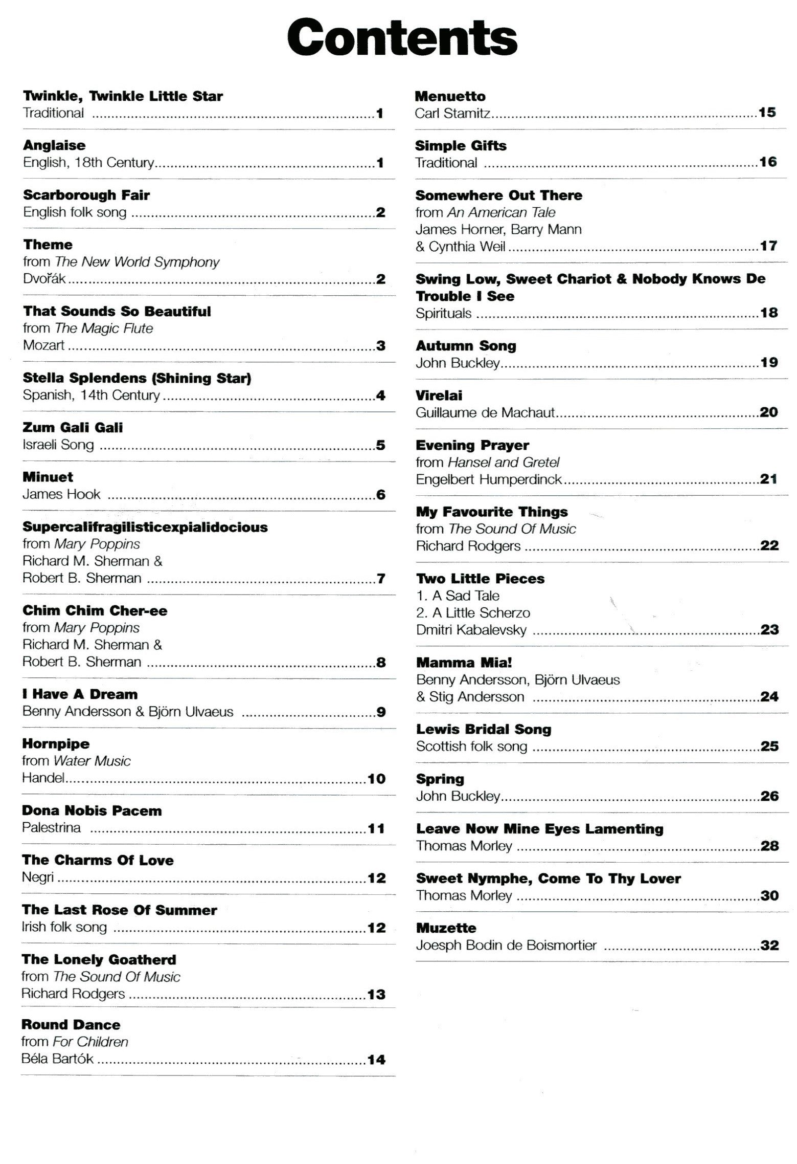 The Best Recorder Duet Book Ever