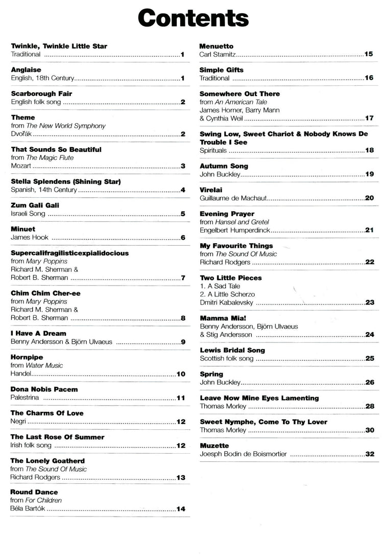 The Best Recorder Duet Book Ever