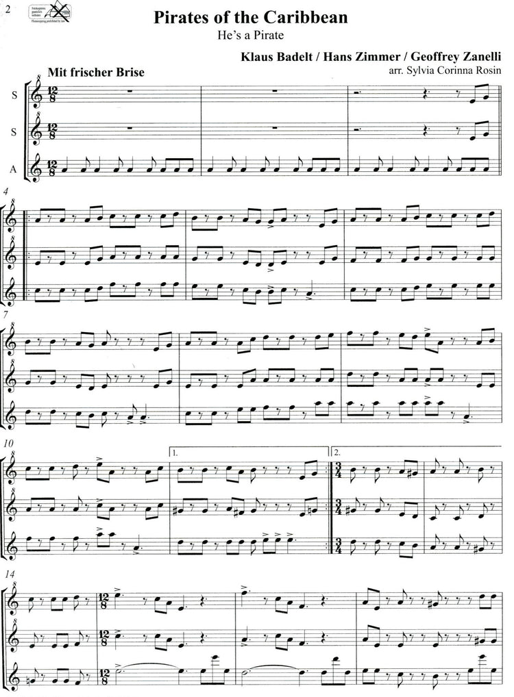 Recorder Trio Junior Vol.2