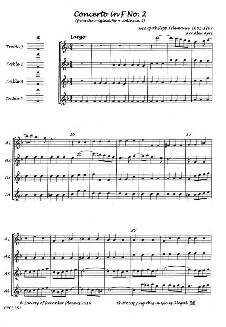 Concerto in F No.2