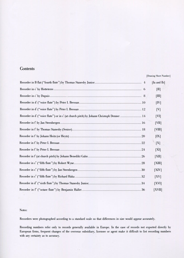 The Recorder Collection of Frans Bruggen