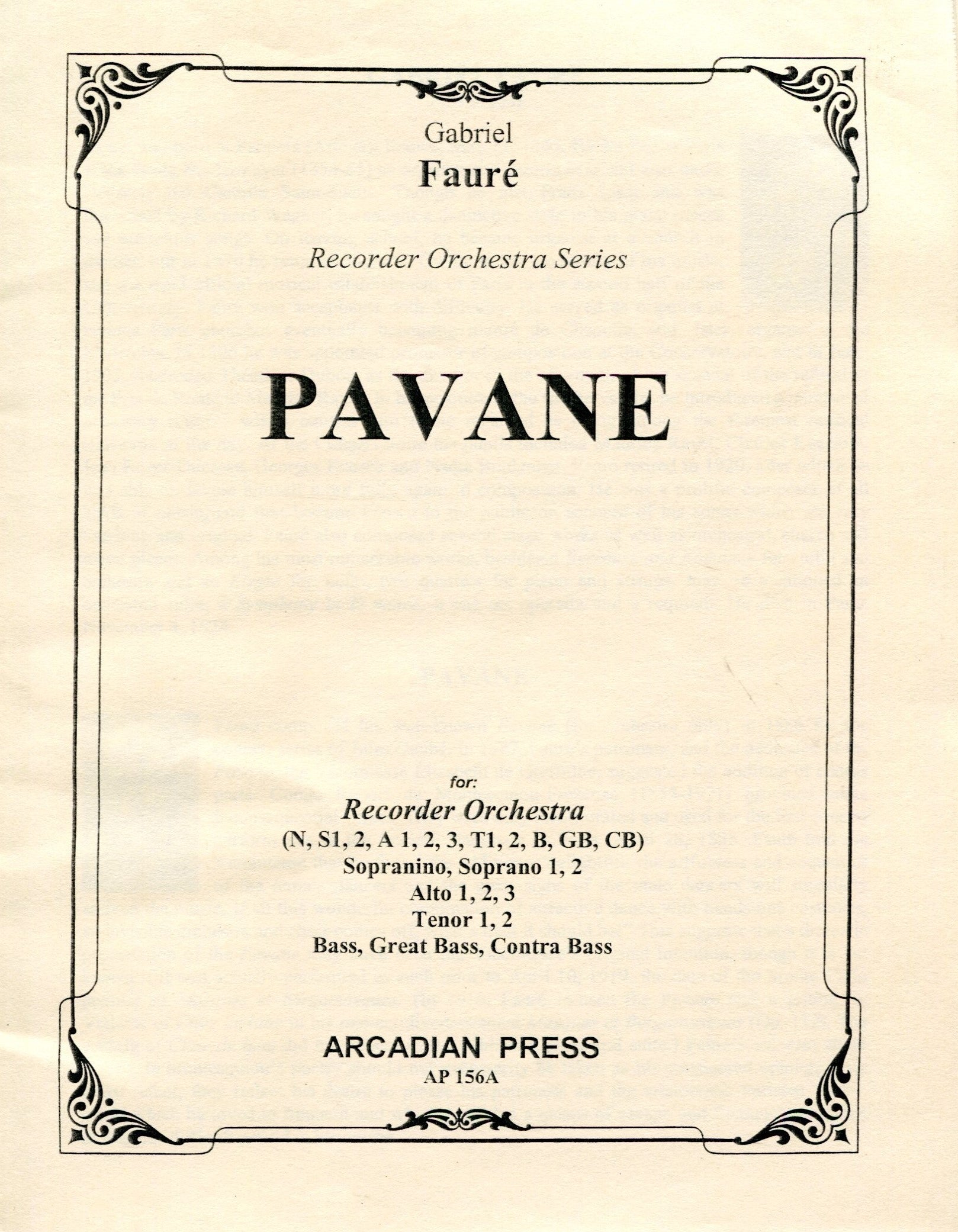 Pavane