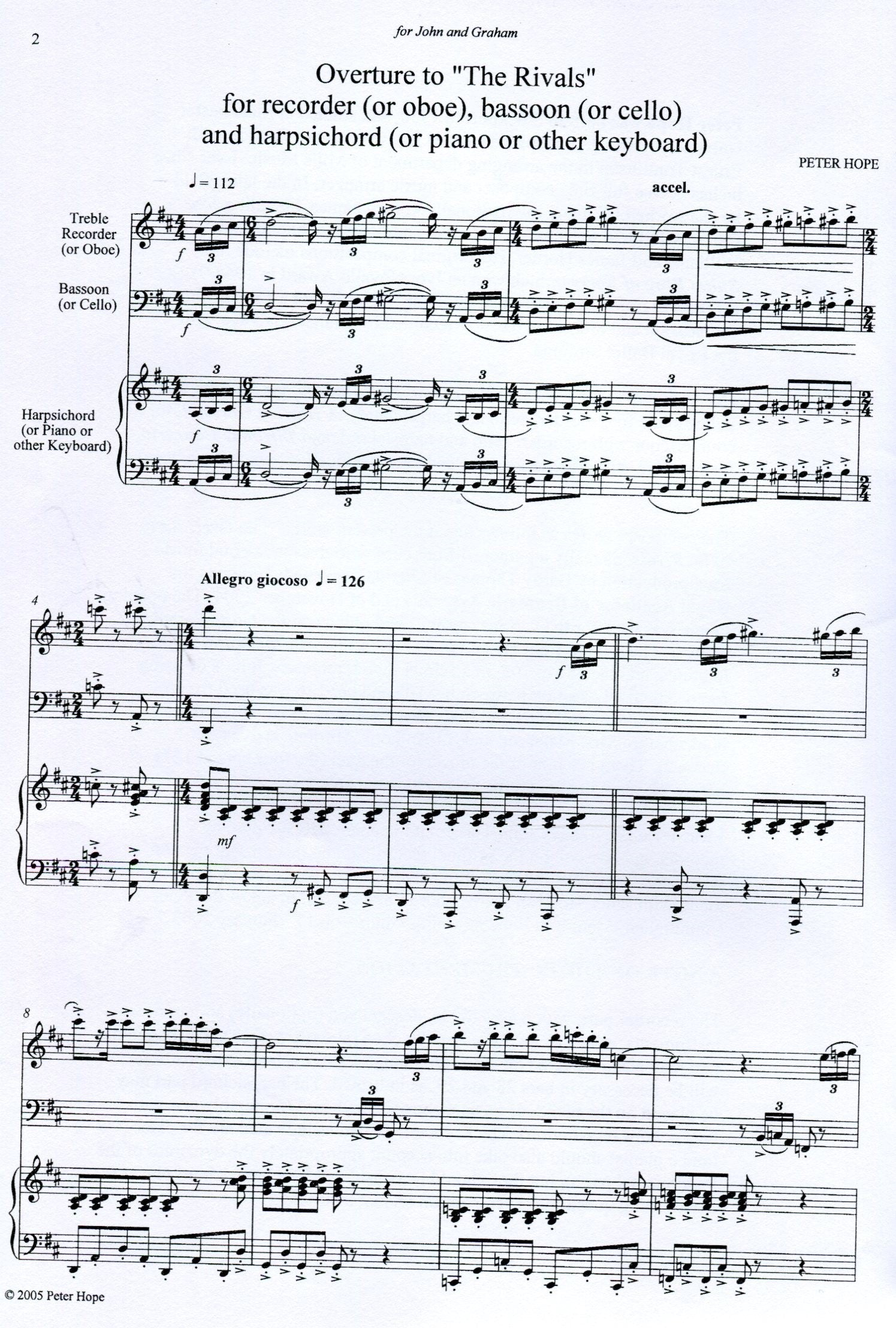 Overture to the Rivals