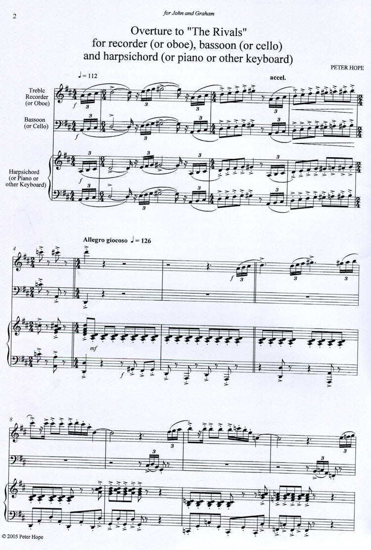 Overture to the Rivals
