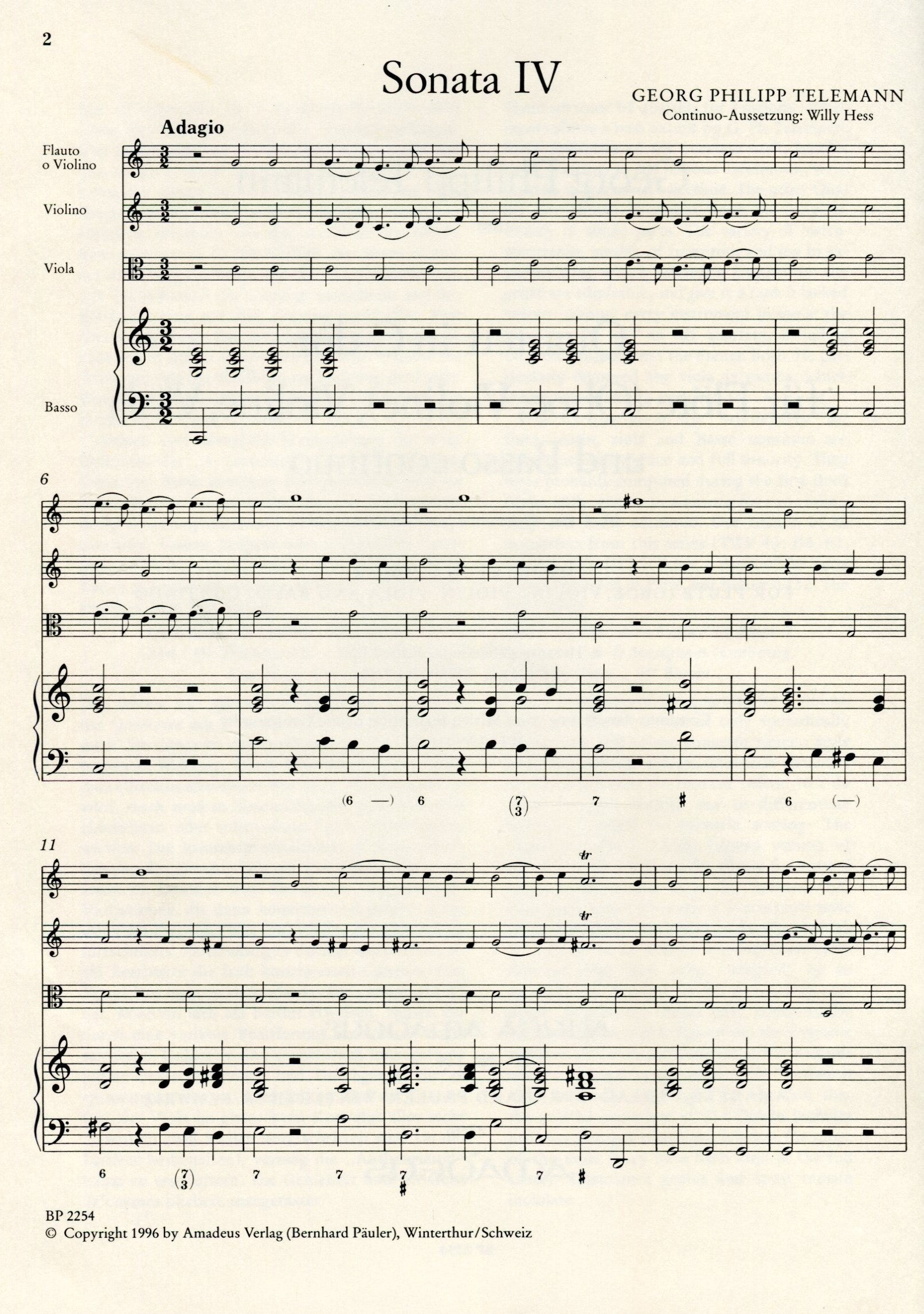 Quartet No. 4 in C Major