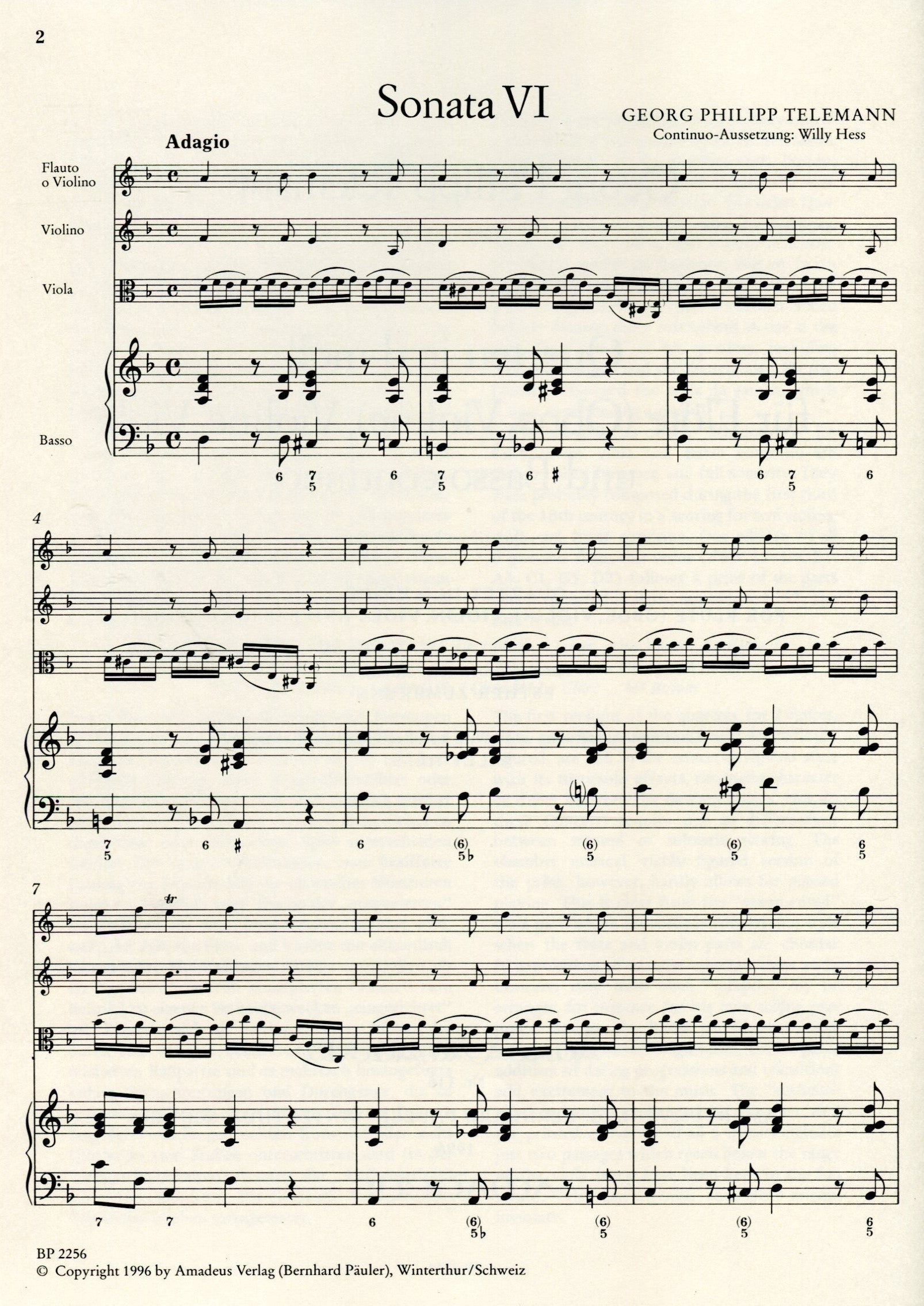 Quartet No. 6 in d minor