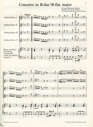 Concerto in B flat Major