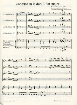 Concerto in B flat Major