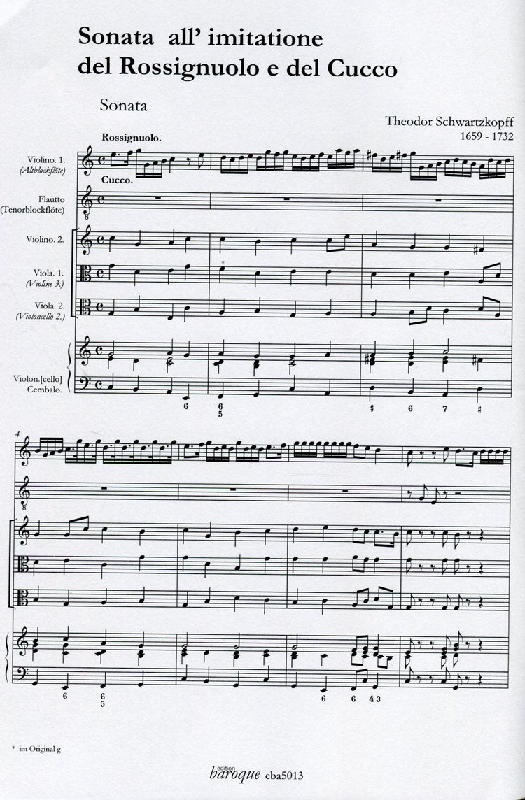 Sonata All'imitatione