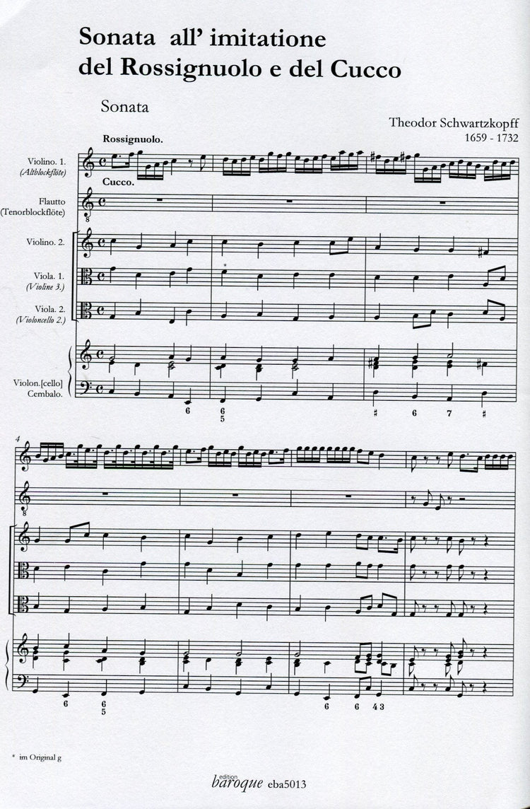 Sonata All'imitatione