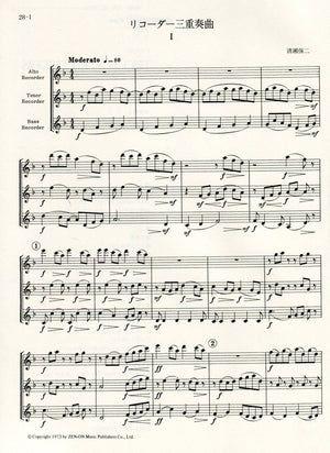Trio for Recorders