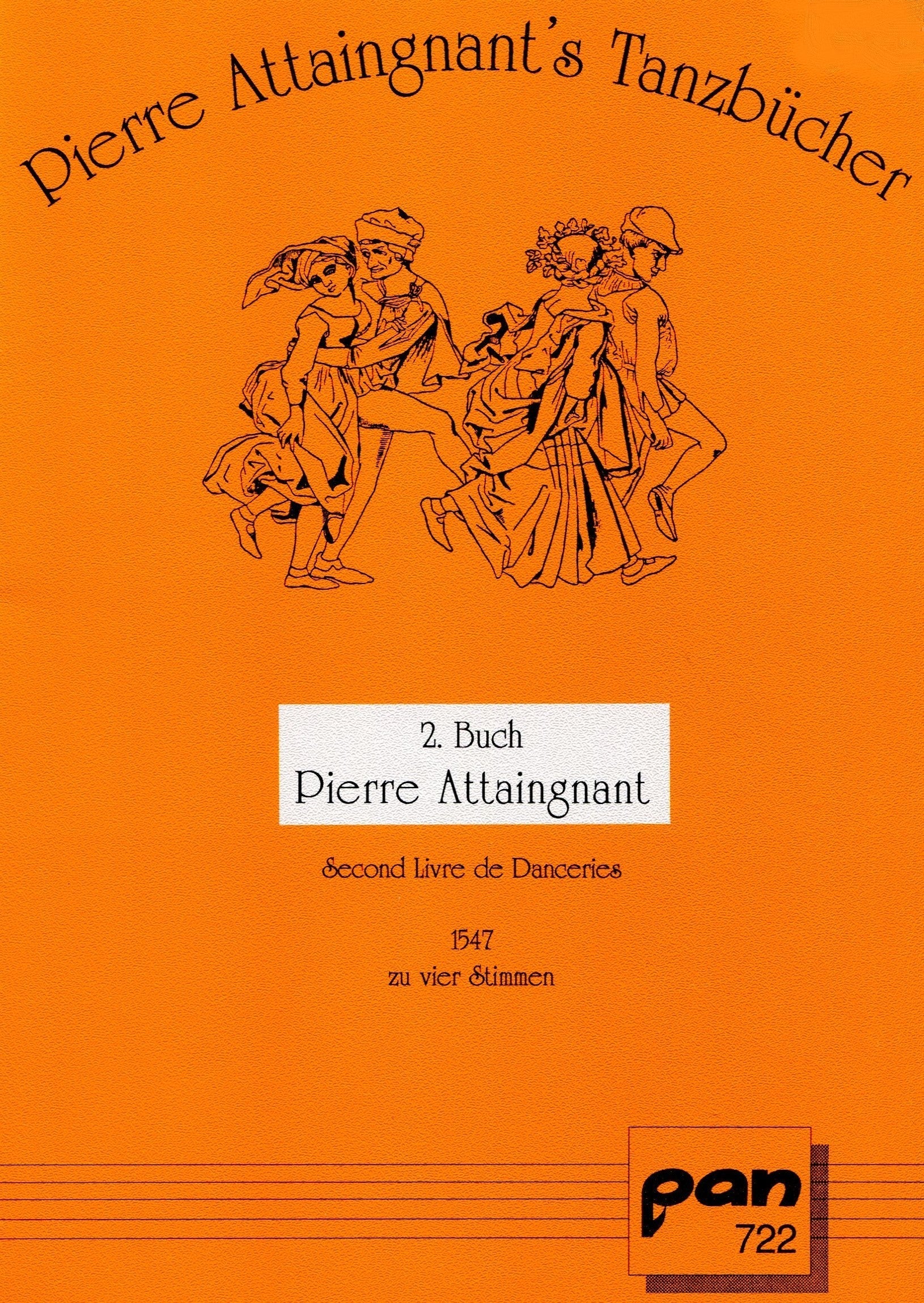 Tanzbucher Vol 2.  Second Livre de Danceries 1547