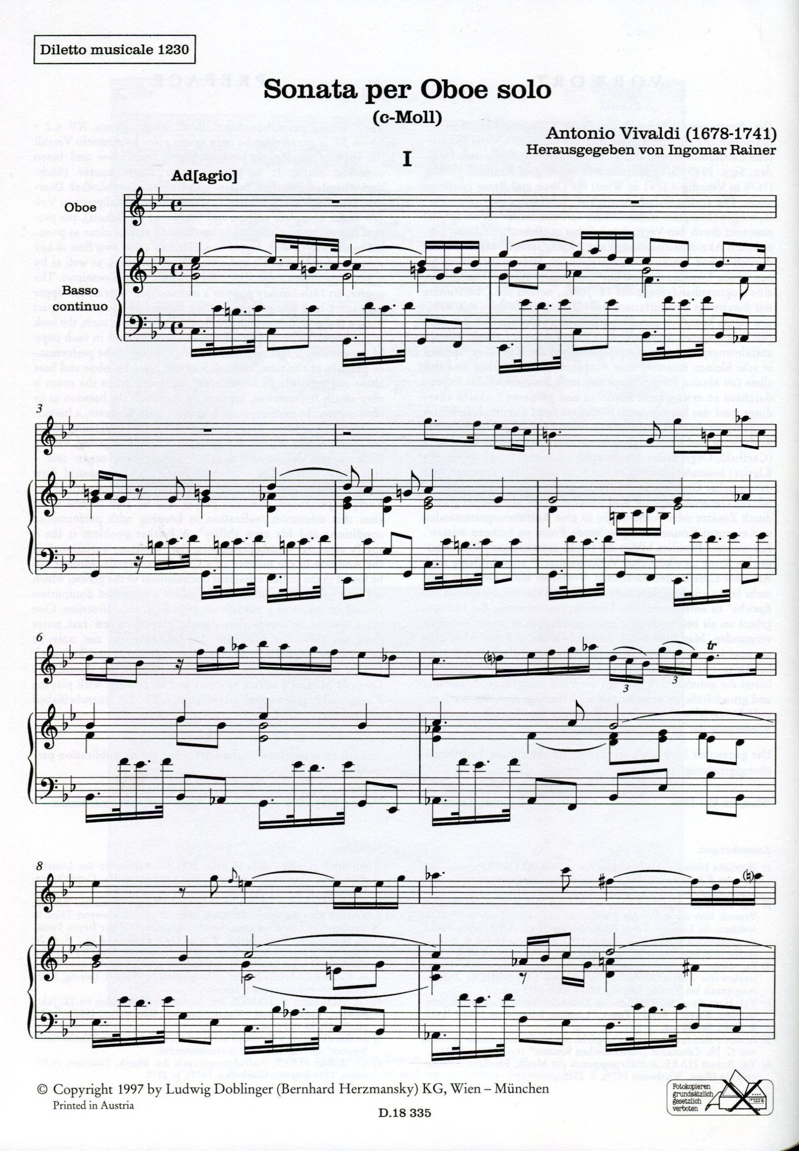 Sonata in c minor