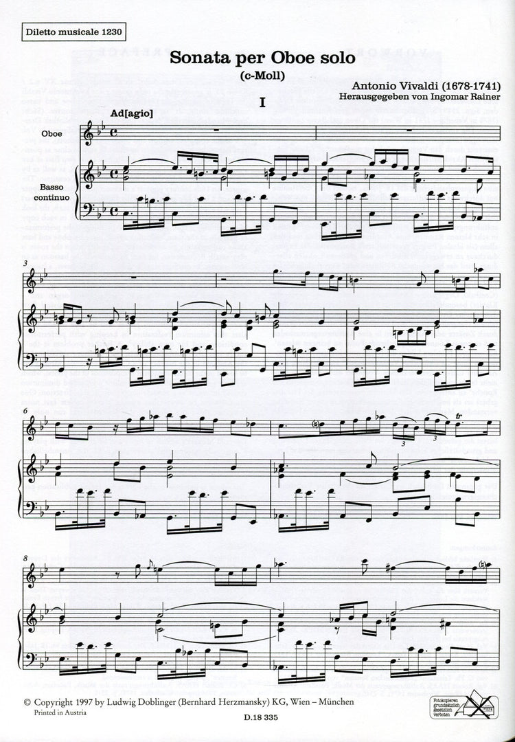 Sonata in c minor