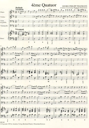 Paris Quartet no. 10 in b minor