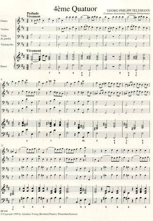 Paris Quartet no. 10 in b minor