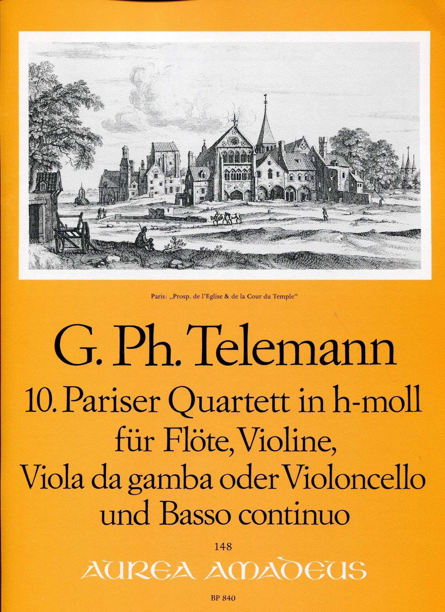 Paris Quartet no. 10 in b minor