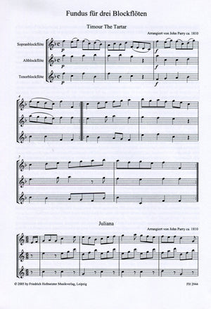 Fund for three recorders