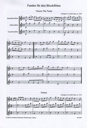 Fund for three recorders