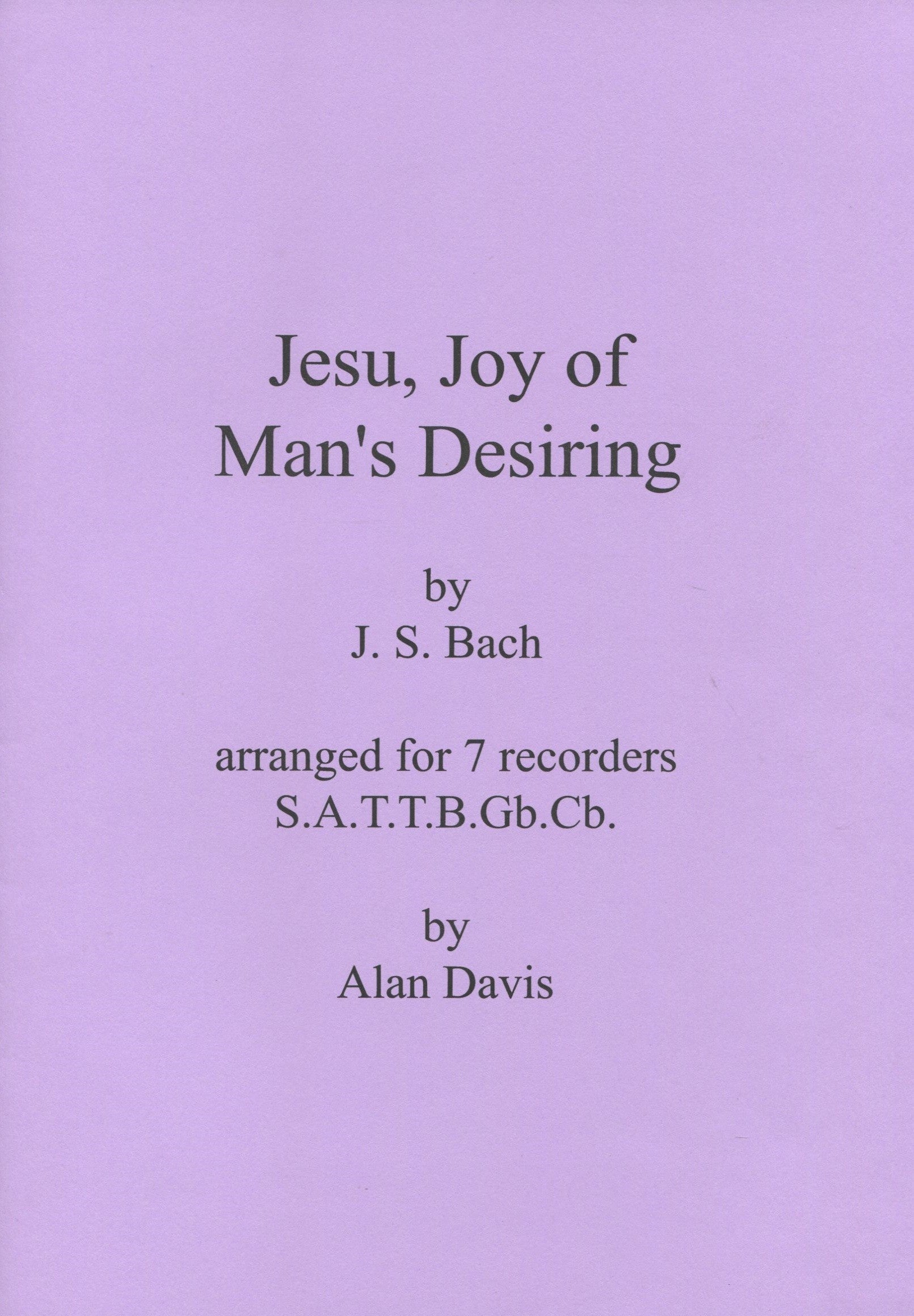 Jesu, Joy of Man's Desiring