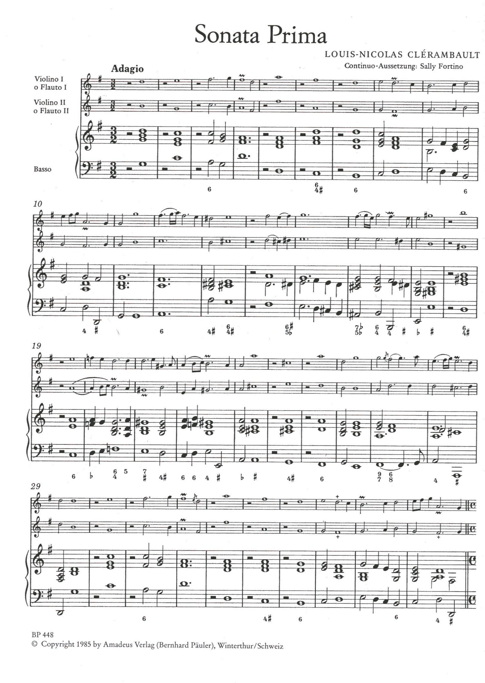Sonata Prima