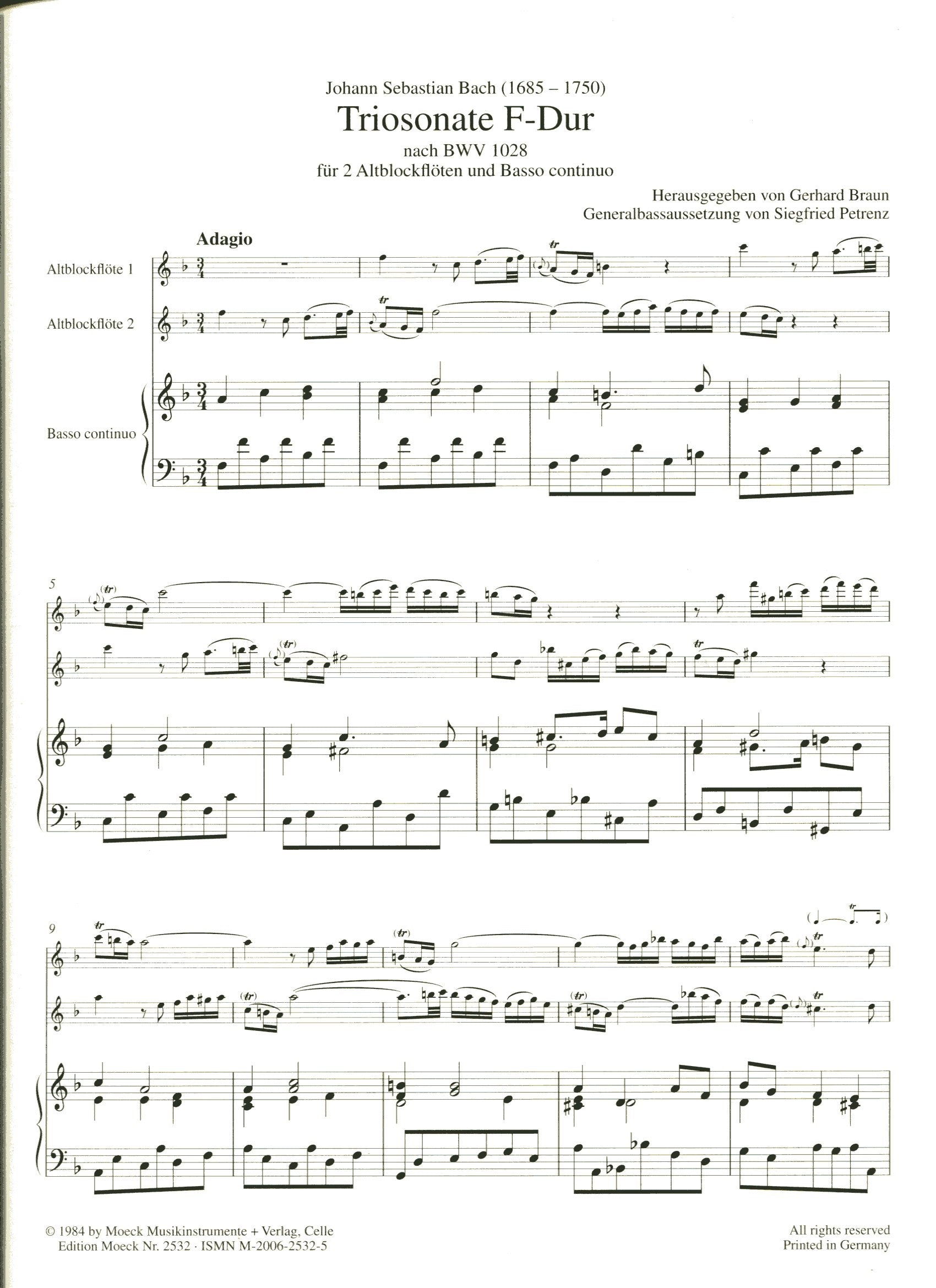 Trio Sonata in F Major