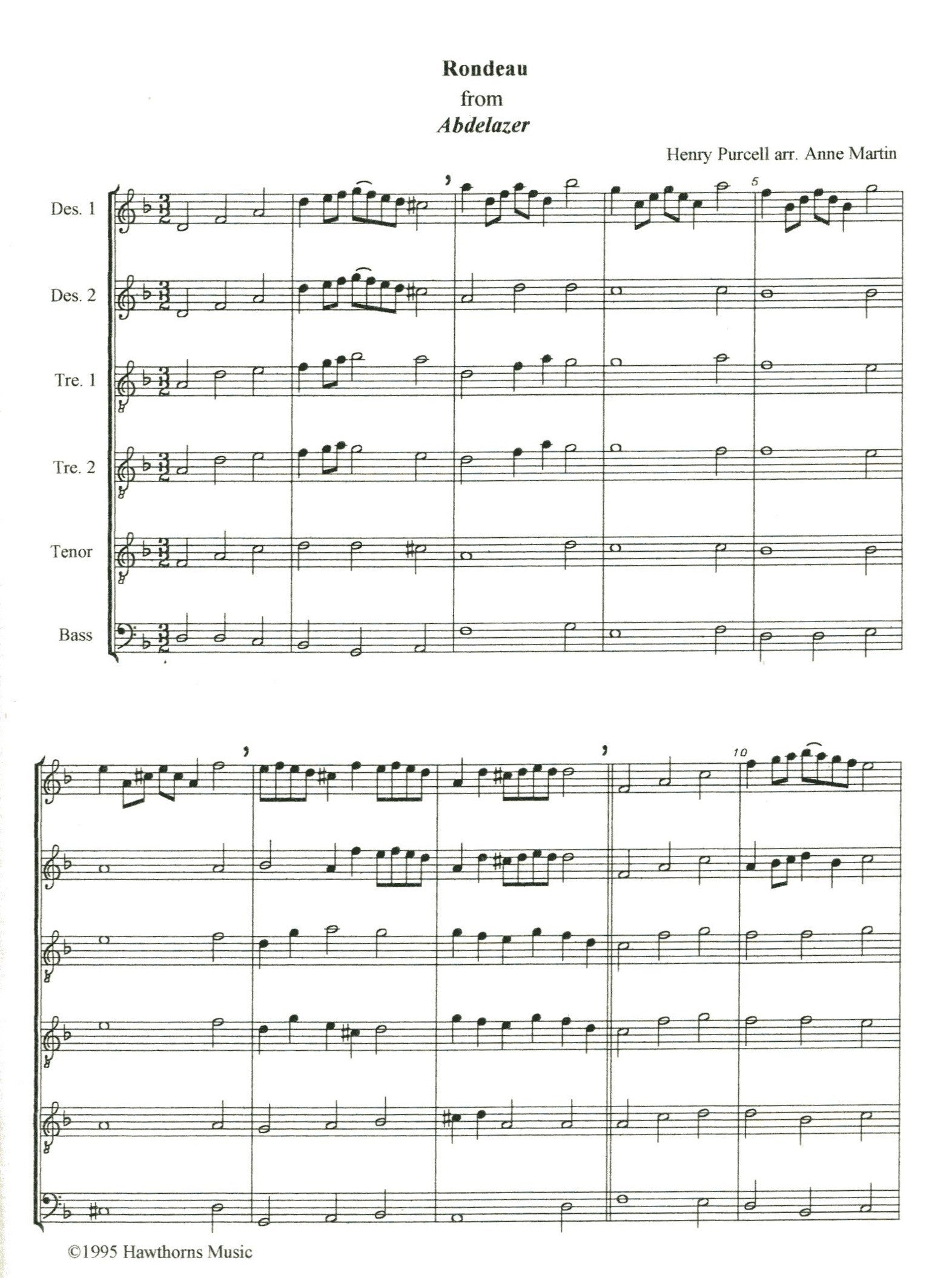 Trumpet  Voluntary & Rondeau from 'Abdelazar'