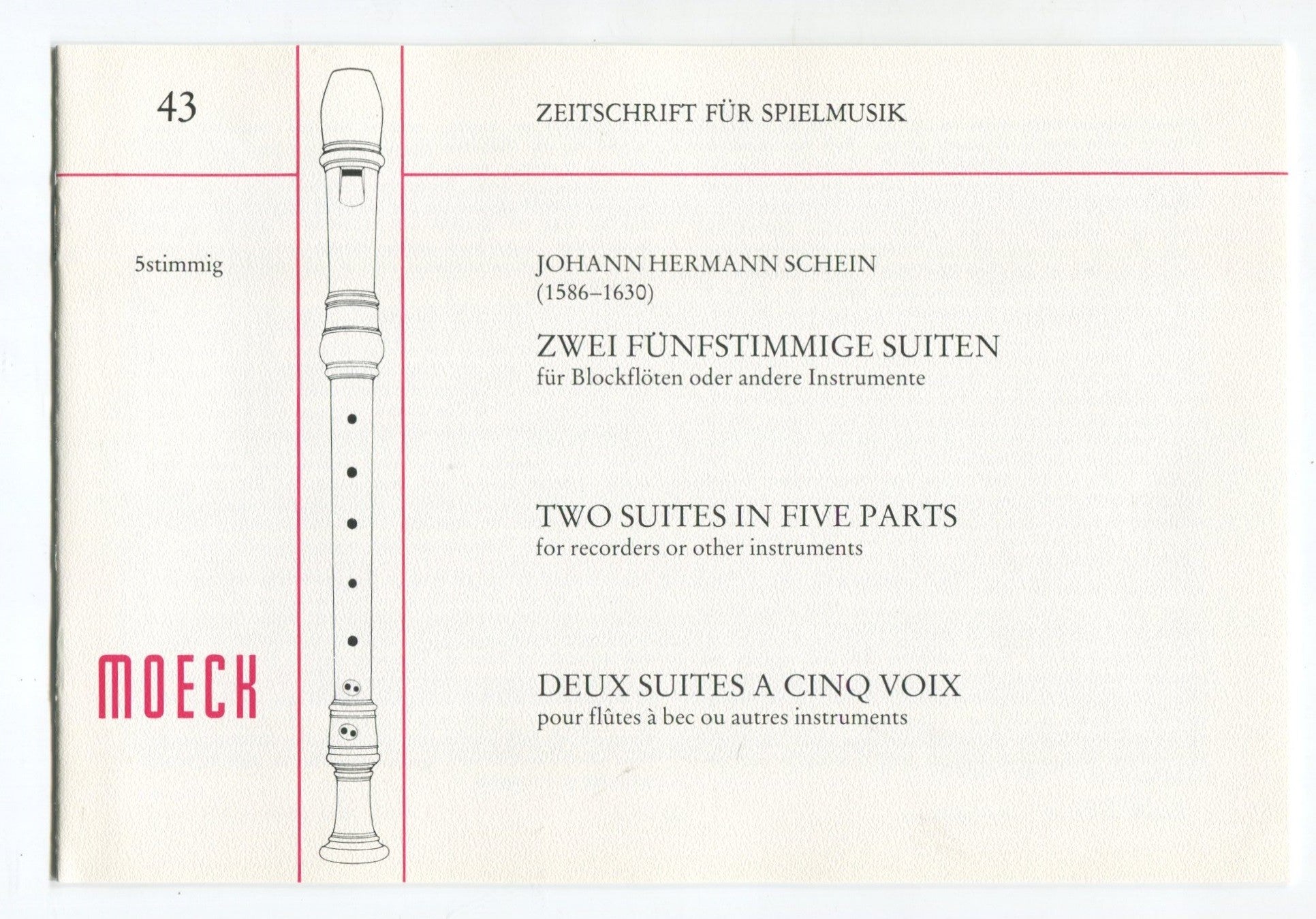 Suite No. 5 & Suite N0. 11 from "Banchetto musicale"