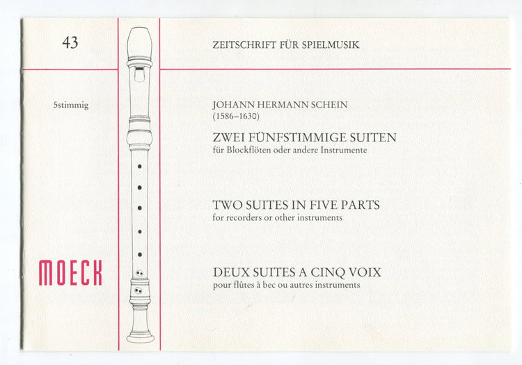 Suite No. 5 & Suite N0. 11 from "Banchetto musicale"
