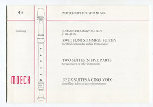 Suite No. 5 & Suite N0. 11 from Banchetto musicale