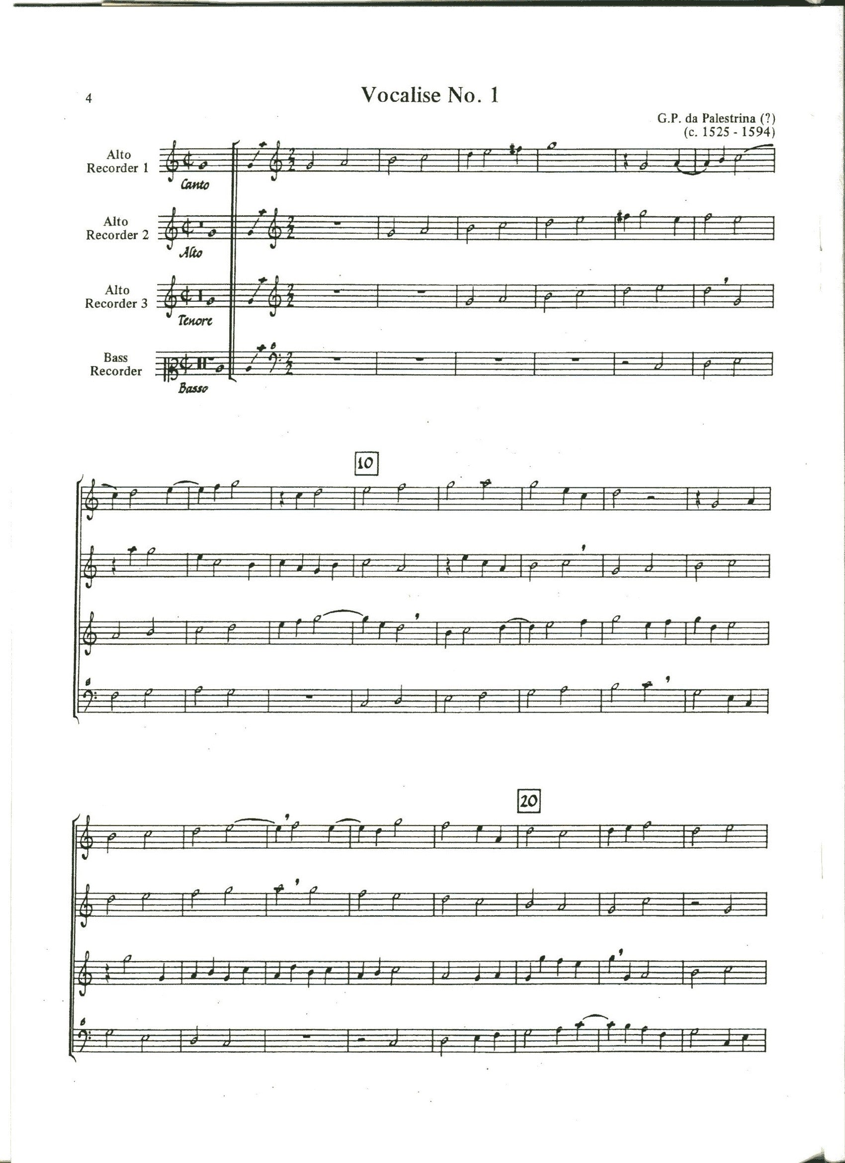 11 Hexachord Vocalises, Book II