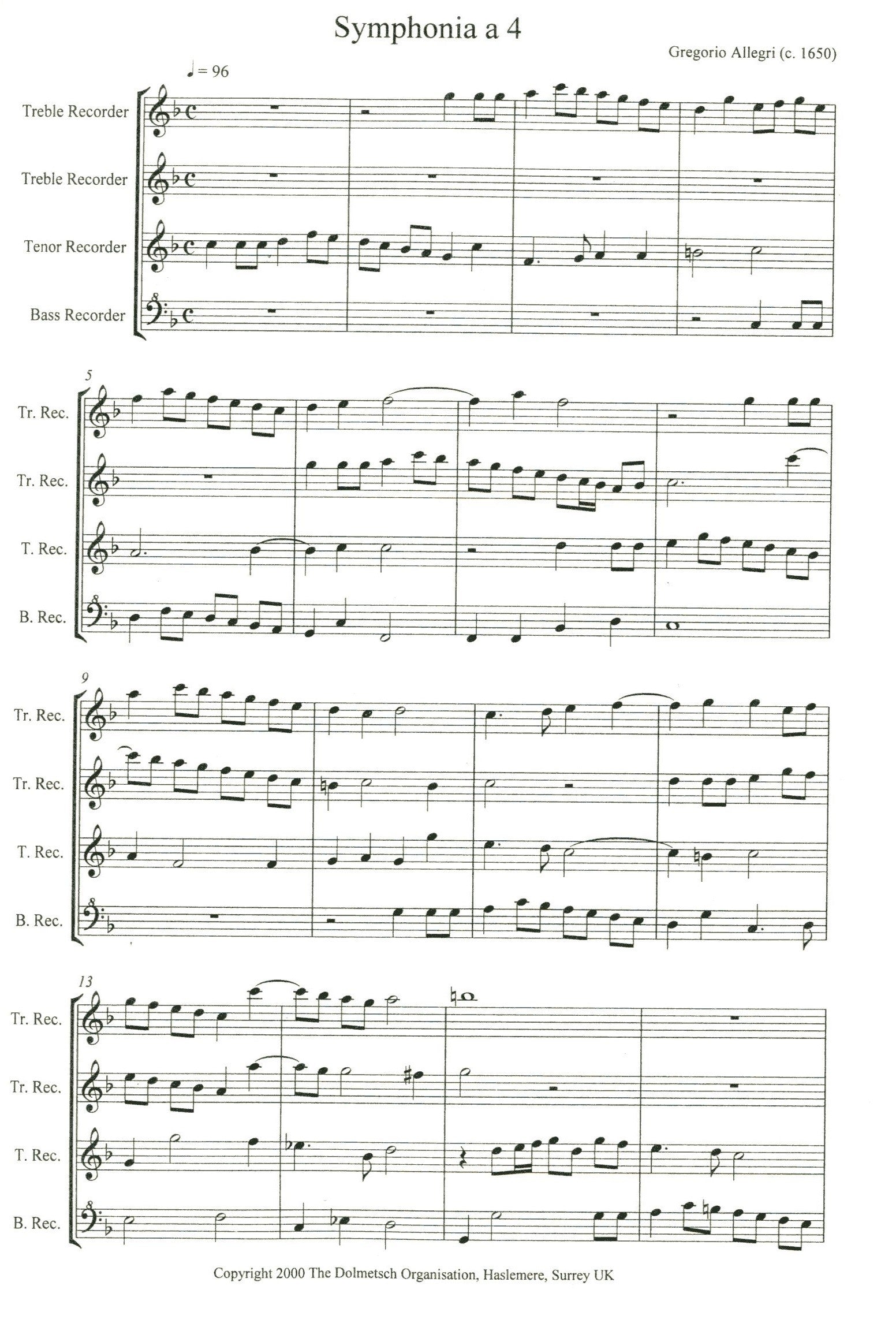 Symphonia No 4