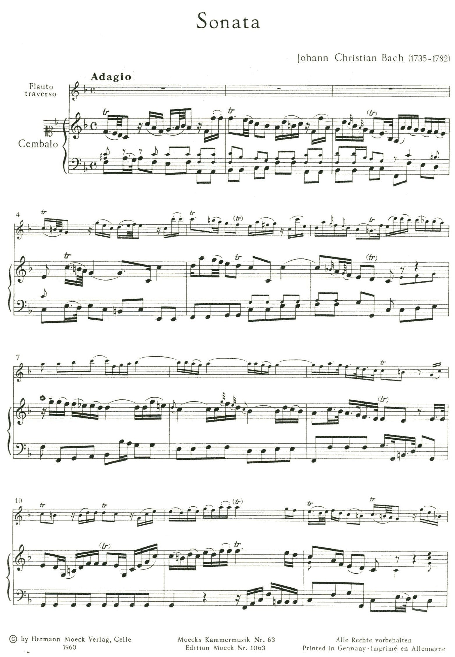 Sonata in F Major
