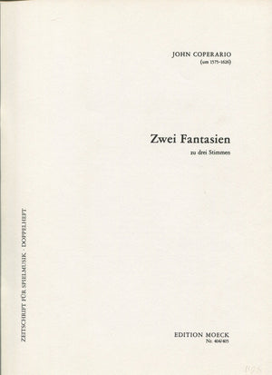 Two Fantasias for Three Recorders