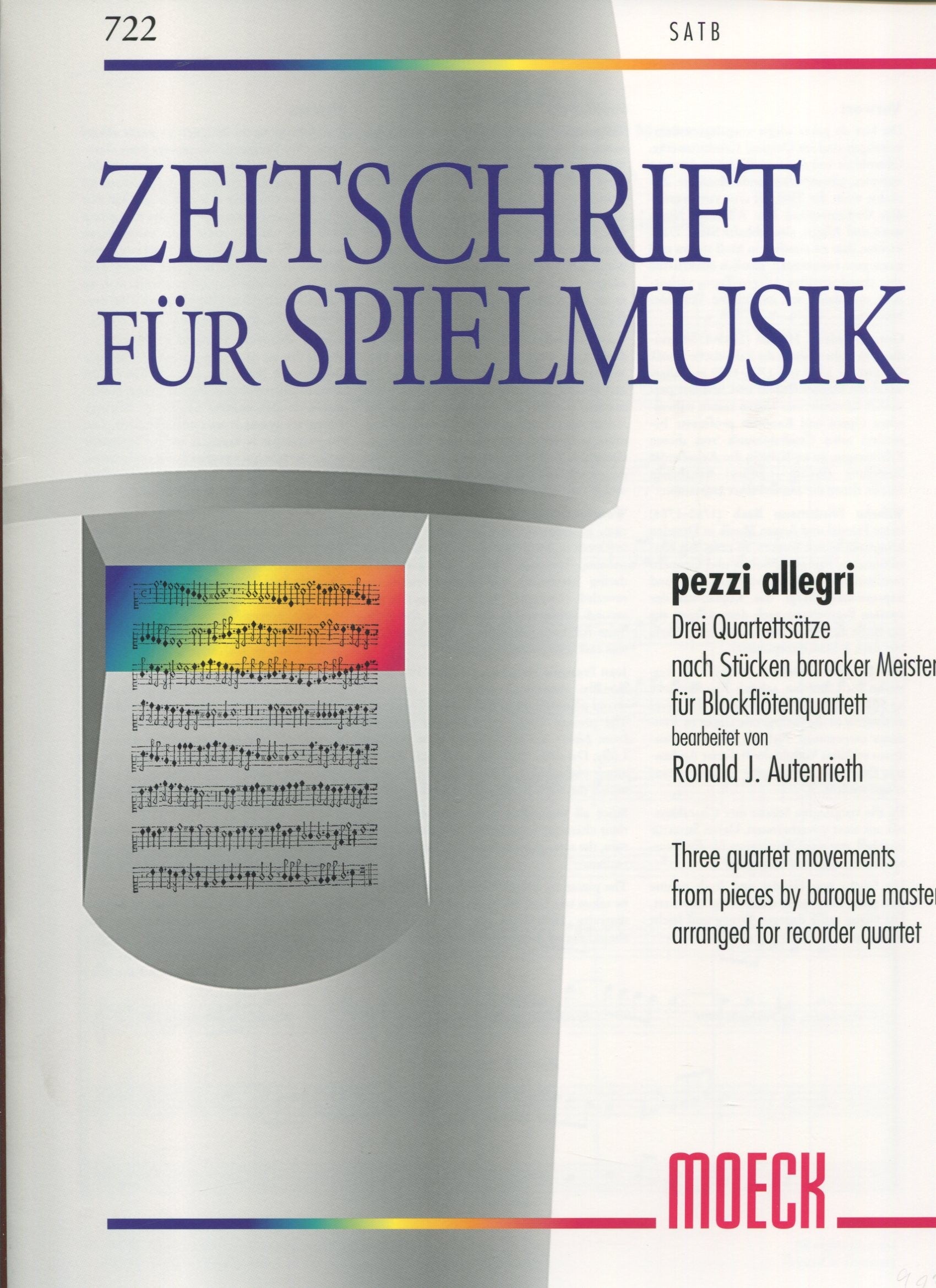 Pezza Allegri Three quartet movements