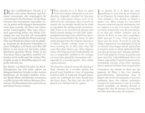 Four Part Chorales