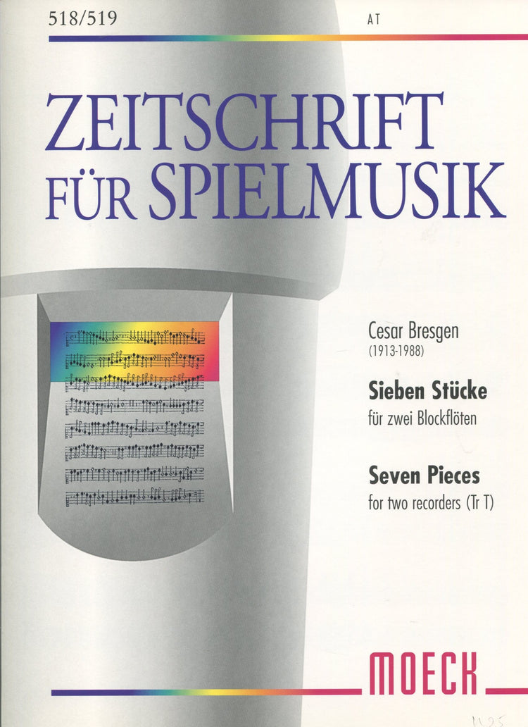 Seven Pieces for Two Recorders
